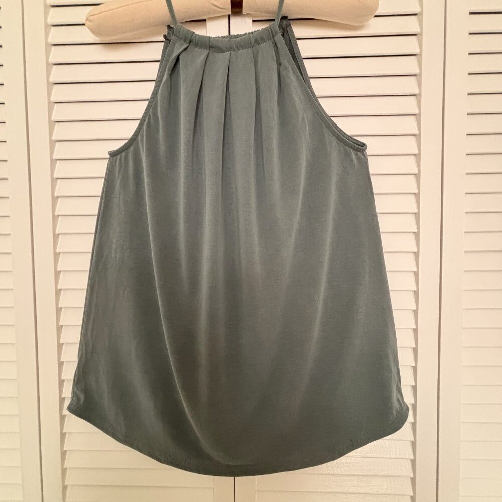 Sleeveless summer knit top or under jacket or sweater. ( Sale ends 9/1/25)